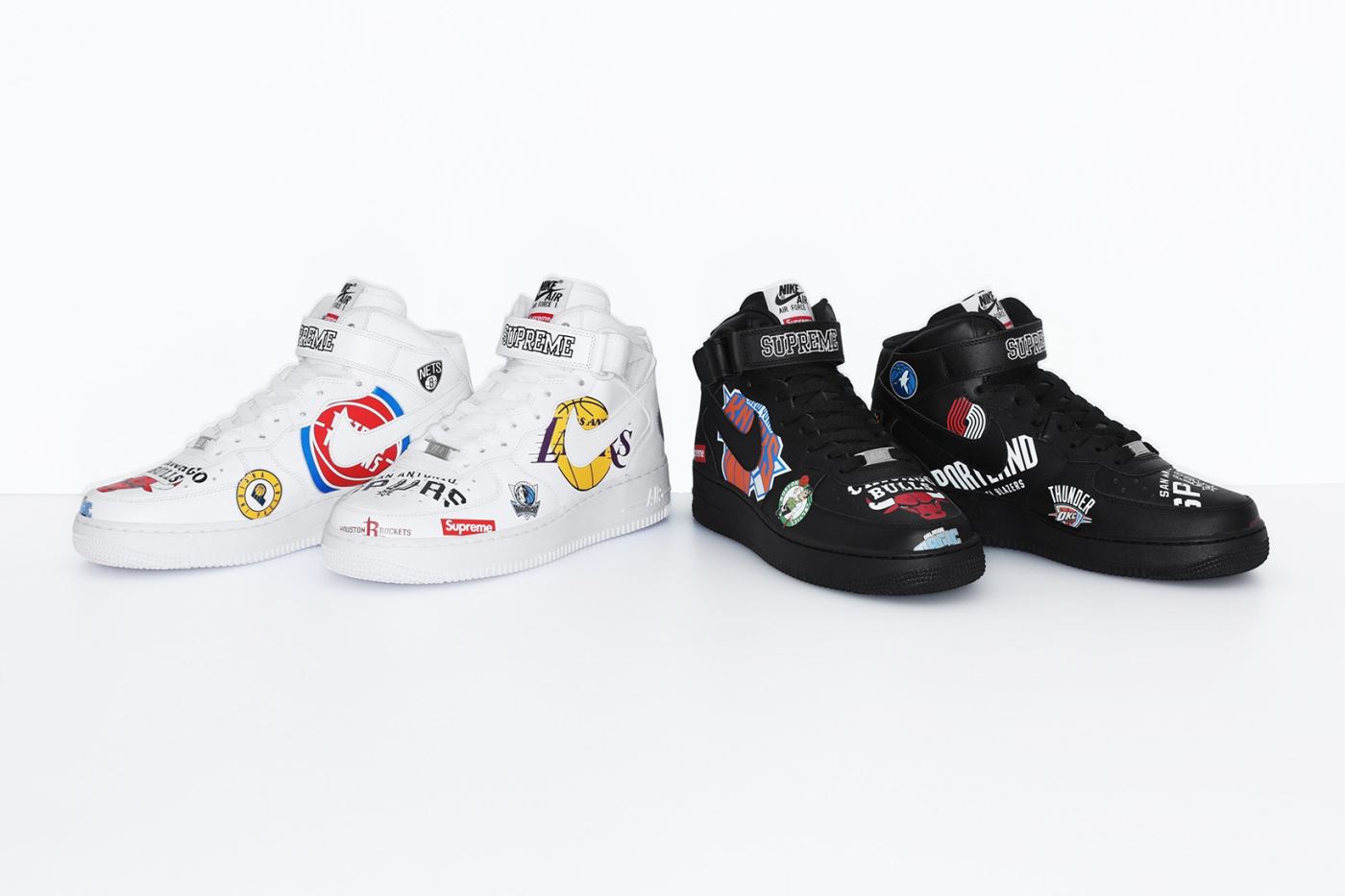 Primer vistazo a la primera colaboración de Supreme con NBA – Sneaker & Cleats